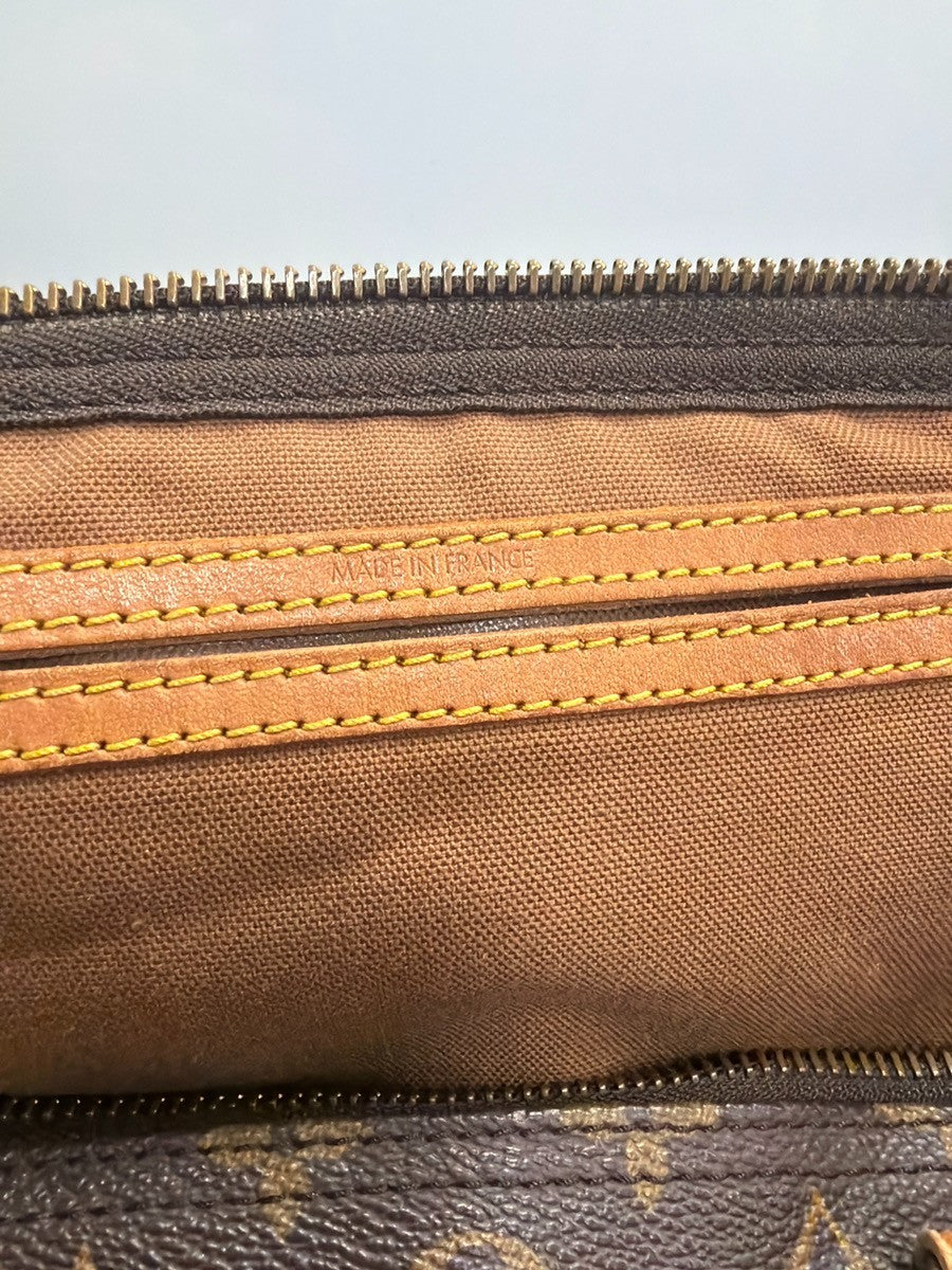 LOUIS VUITTON Speedy 30 Travel Hand Bag Monogram Leather Brown M41526 98YJ241