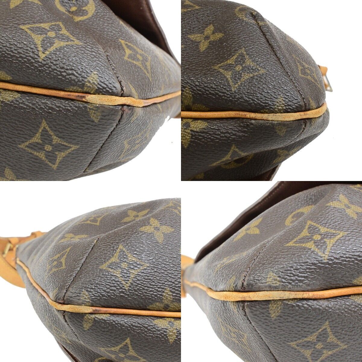 LOUIS VUITTON Musette Shoulder Bag Monogram Leather Brown Spain M51256 33FB533
