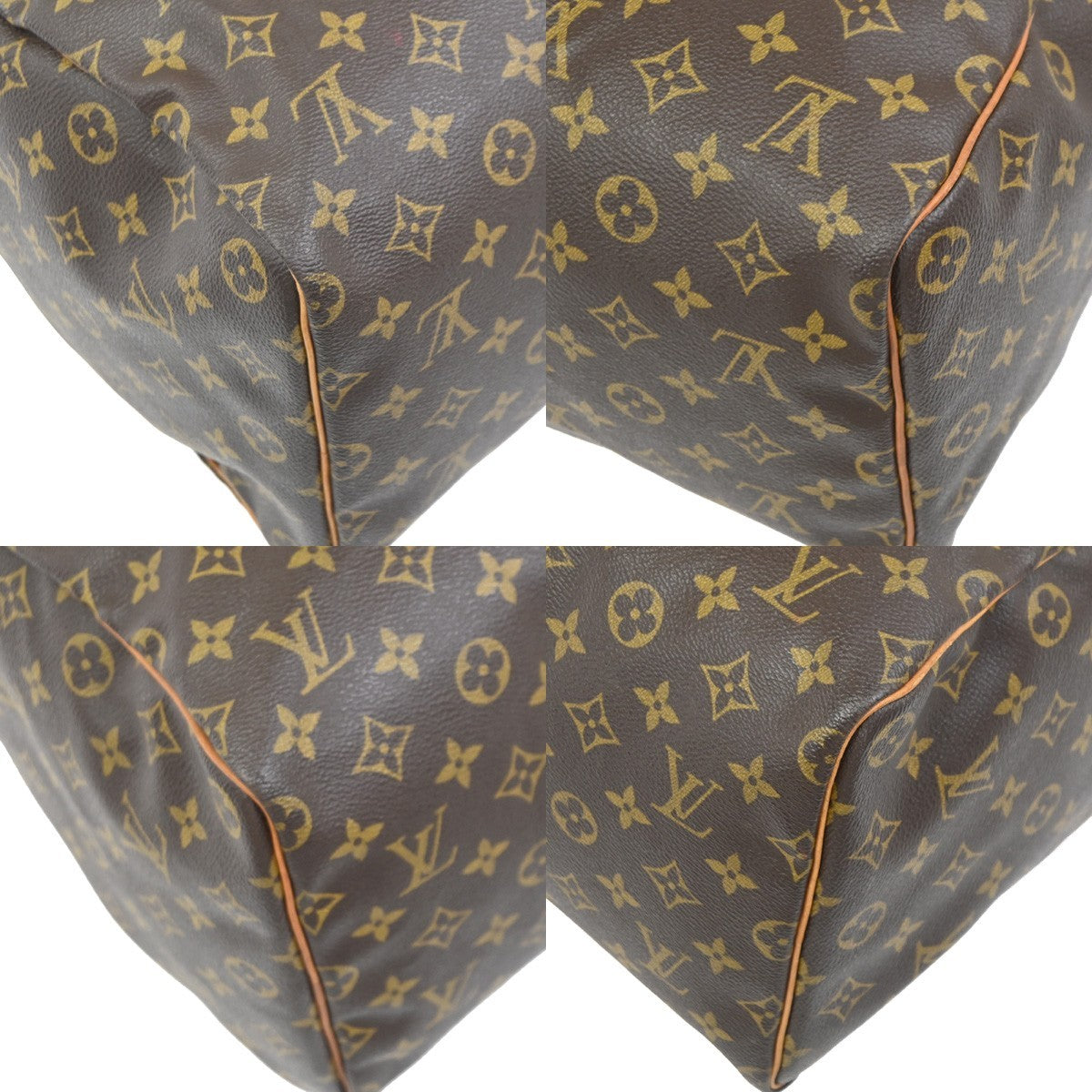 LOUIS VUITTON Speedy 40 Travel Hand Bag Monogram Leather Brown M41522 93PA044