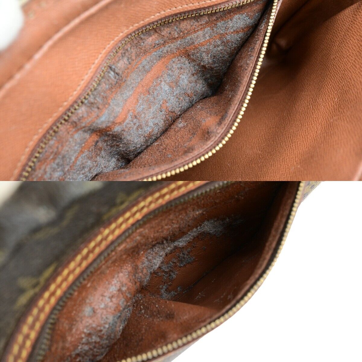 LOUIS VUITTON Marly Dragonne GM Clutch Hand Bag Monogram Brown M51825 67ED026