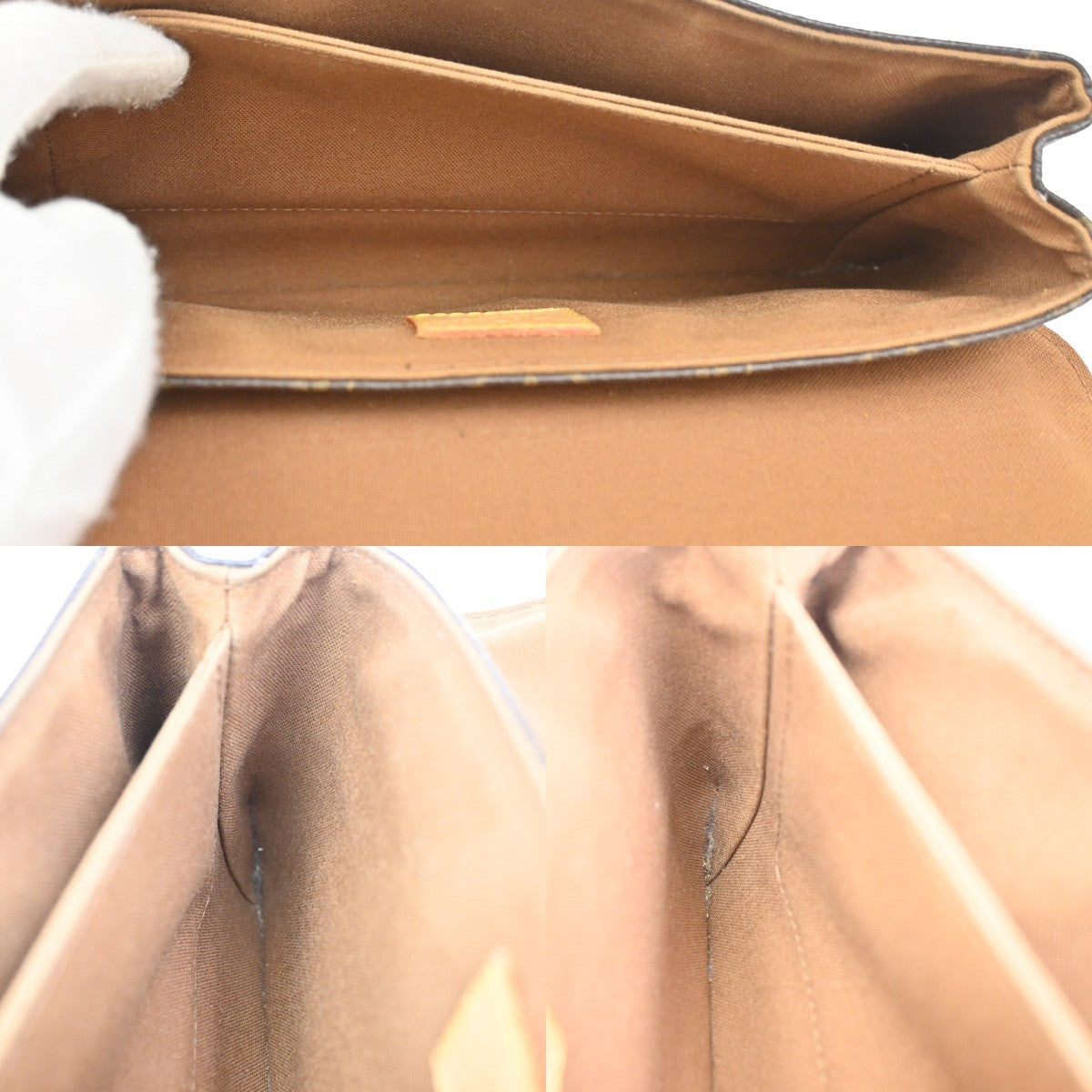 LOUIS VUITTON Marelle Shoulder Bag Monogram Leather Brown France M51157 96DA093