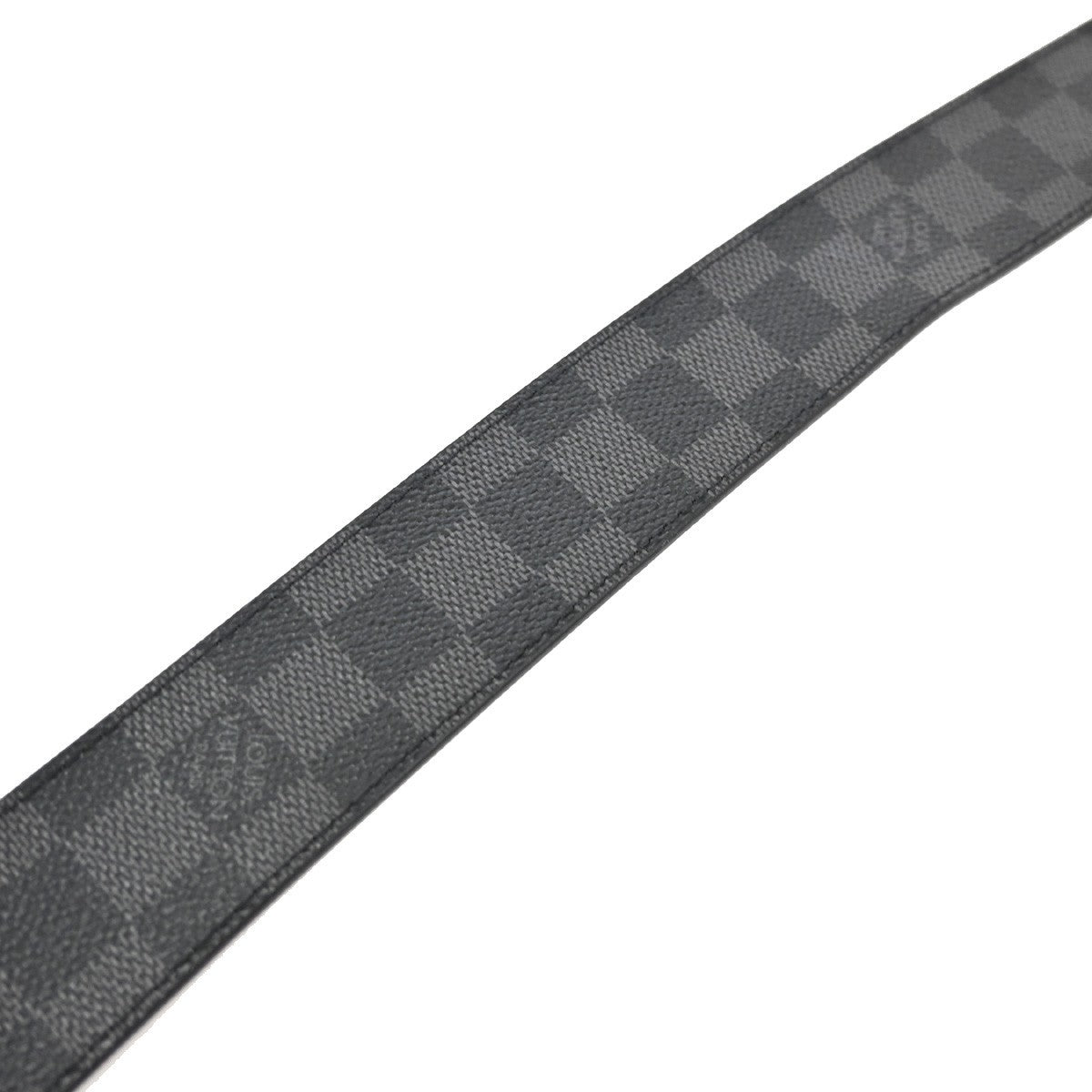 LOUIS VUITTON Ceinture LV Initial Belt  85/34 Damier Graphite BK M9808 31YJ005
