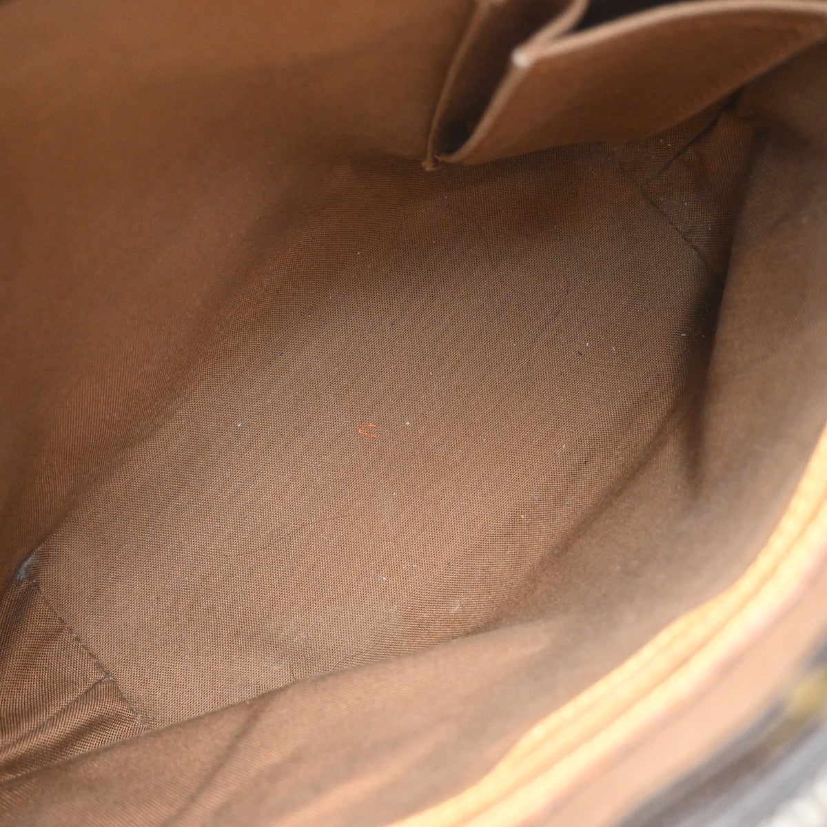 LOUIS VUITTON Cabas Piano Shoulder Bag Monogram Leather Brown M51148 34KP481