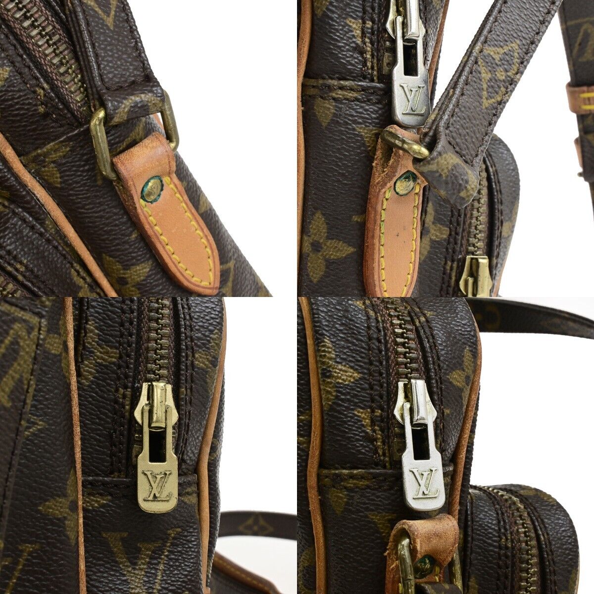 LOUIS VUITTON Amazon Crossbody Shoulder Bag Monogram Leather BN M45236 31FB530