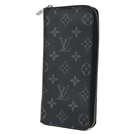LOUIS VUITTON Zippy Wallet Vertical Monogram Eclipse Leather BK M62295 81FA615