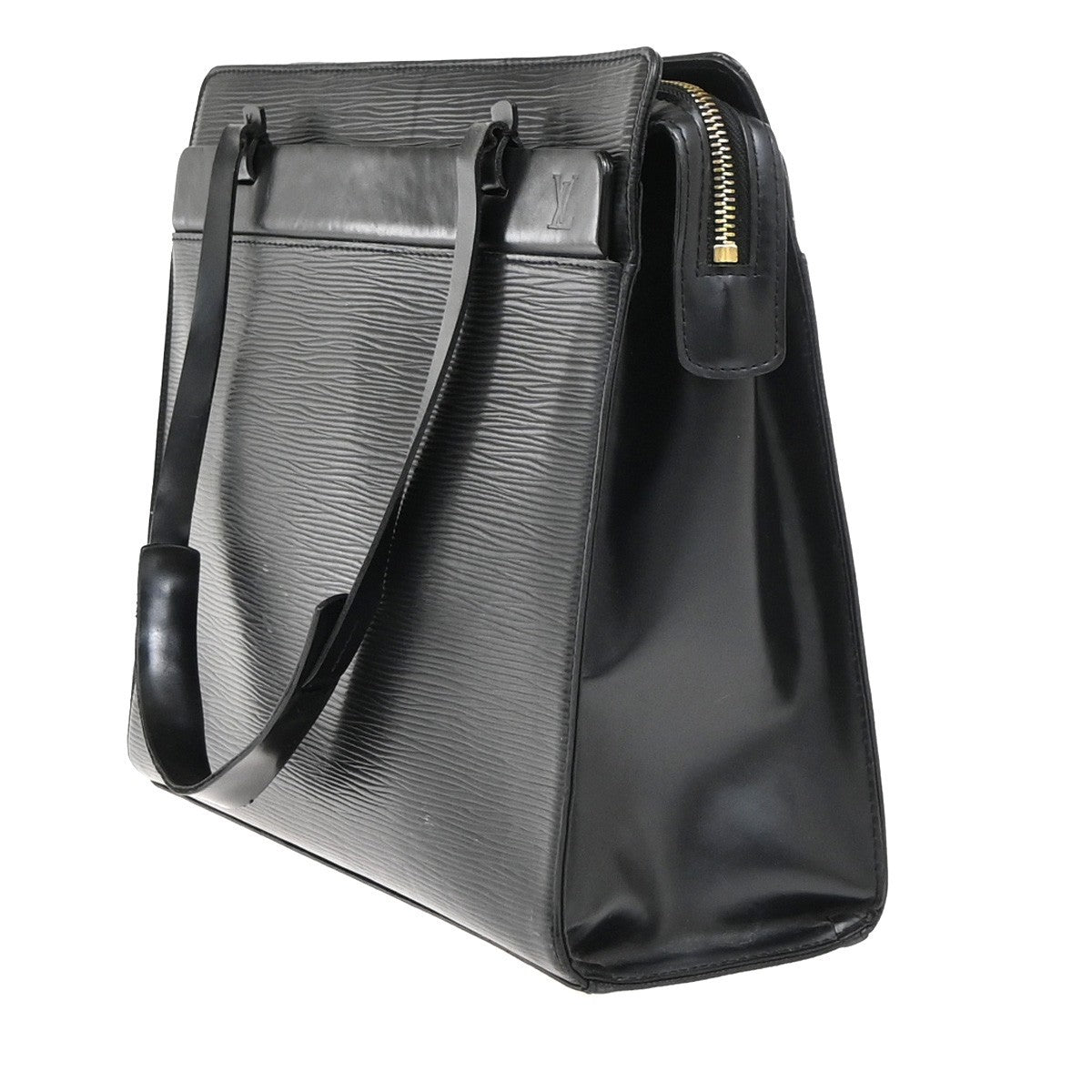 LOUIS VUITTON LV Croisette PM Shoulder Bag Epi Leather Black GHW M52492 62KC684