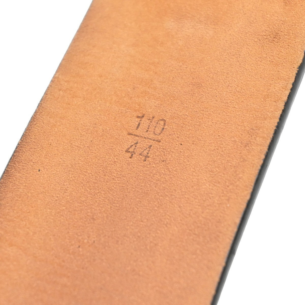 LOUIS VUITTON Logo Ceinture Utah Belt 110/44 Leather Brown GHW M6811W 30KB418