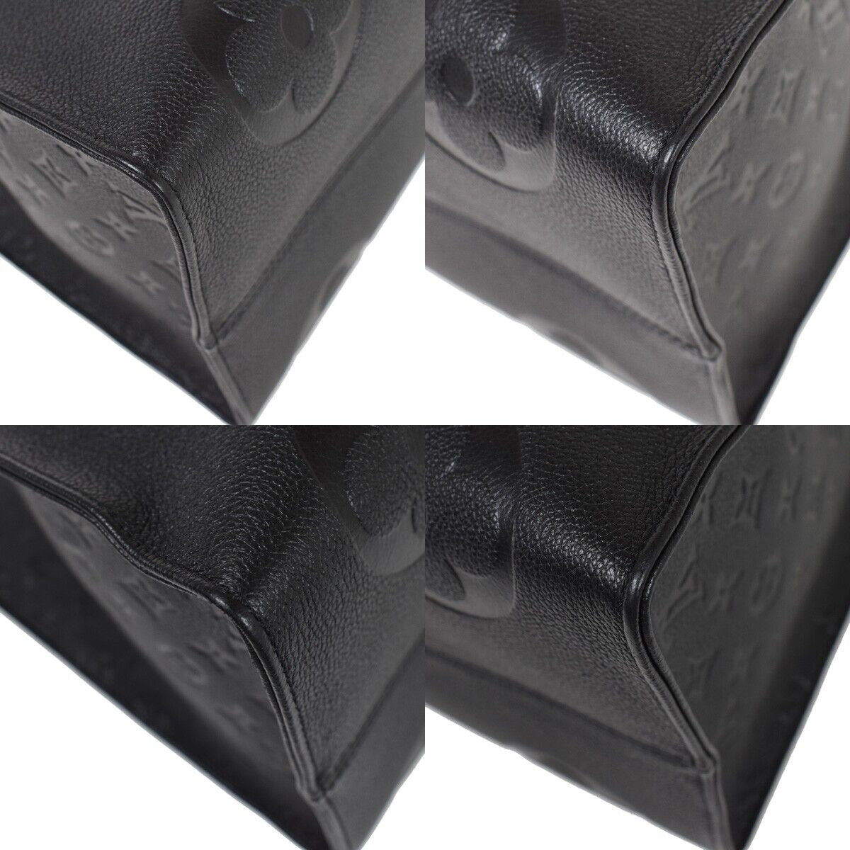 LOUIS VUITTON Onthego GM 2Way Hand Bag Monogram Empreinte Black M44925 865RC994