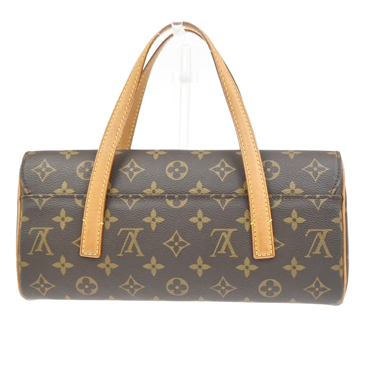 LOUIS VUITTON Sonatine Hand Bag Monogram Leather Brown France M51902 18YH936