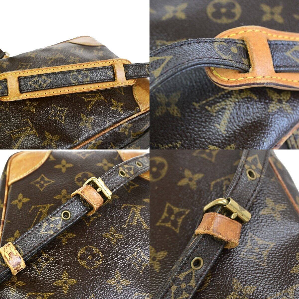 LOUIS VUITTON Amazon Crossbody Shoulder Bag Monogram Leather BN M45236 69FB212