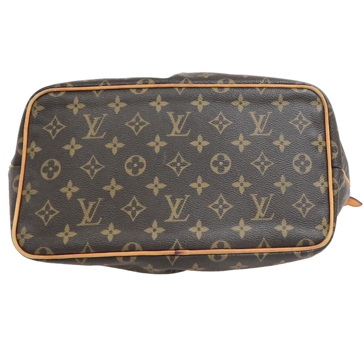LOUIS VUITTON Palermo PM Shoulder Hand Bag Monogram Leather Brown M40145 21EE061