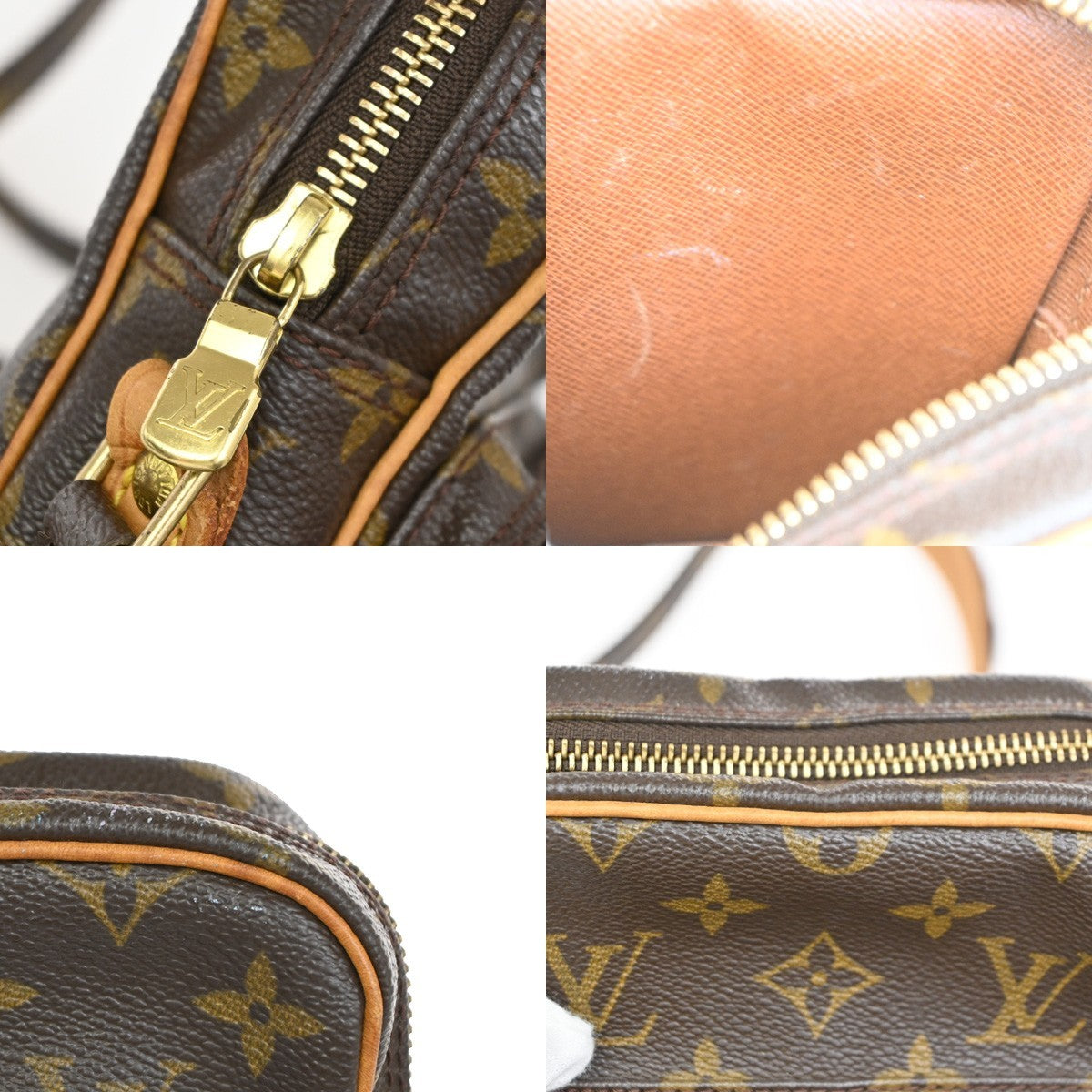 LOUIS VUITTON Amazon Crossbody Shoulder Bag Monogram Leather BN M45236 77TA679