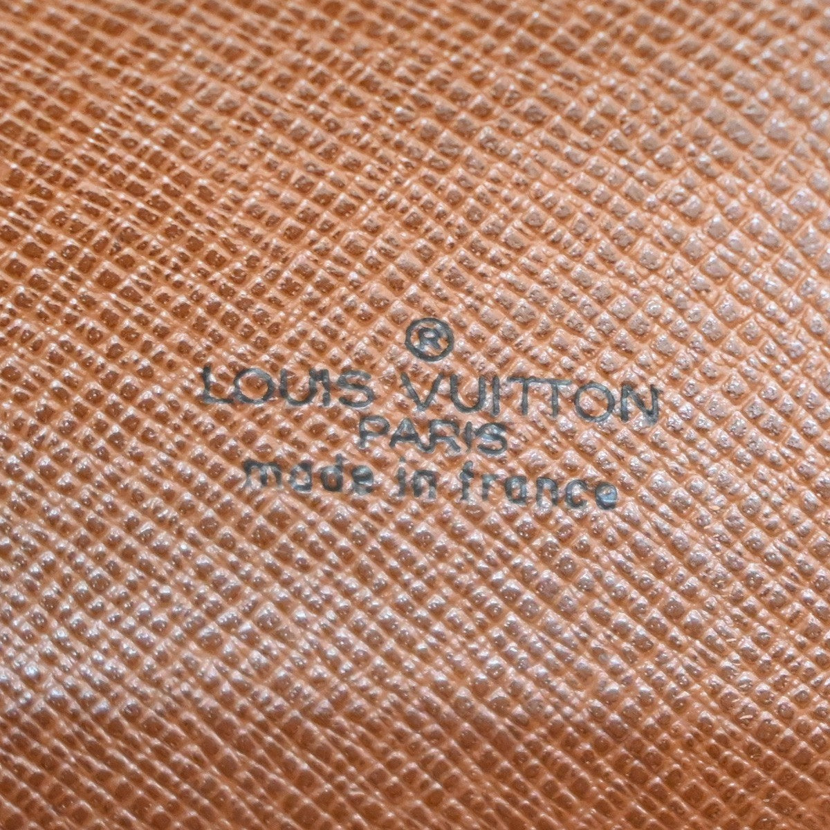 LOUIS VUITTON Saint Cloud GM Shoulder Bag Monogram Leather Brown M51242 32PA085
