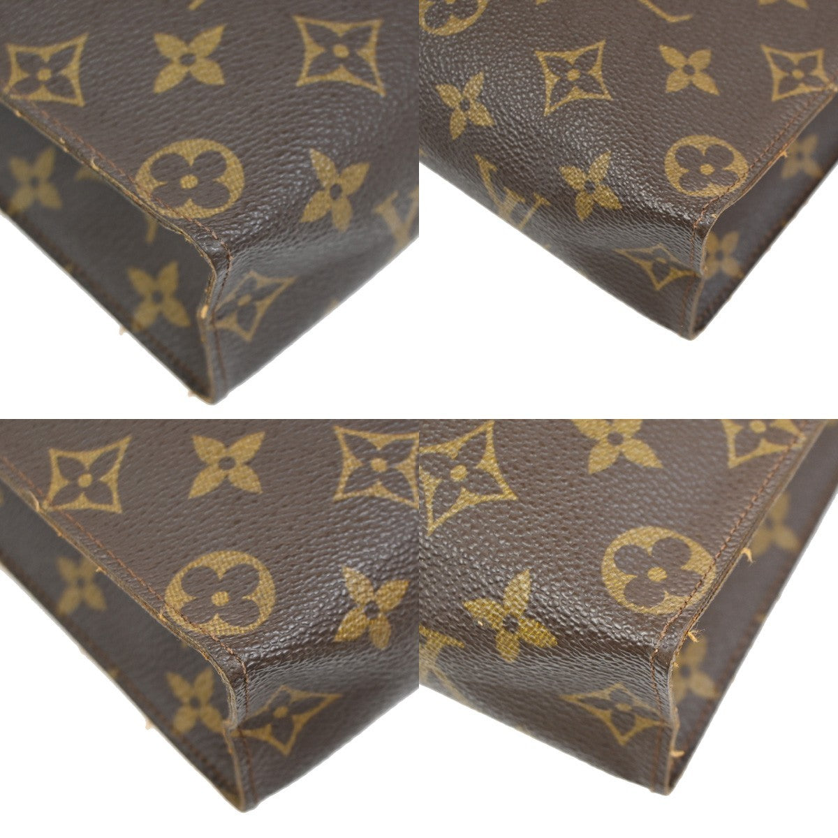 LOUIS VUITTON Poche Toilette 26 Clutch Pouch Bag Monogram Leather M47542 65ZA140