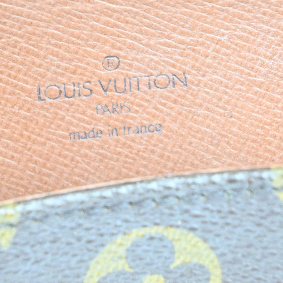 LOUIS VUITTON Saint Cloud MM Shoulder Bag Monogram Leather Brown M51243 60MA420