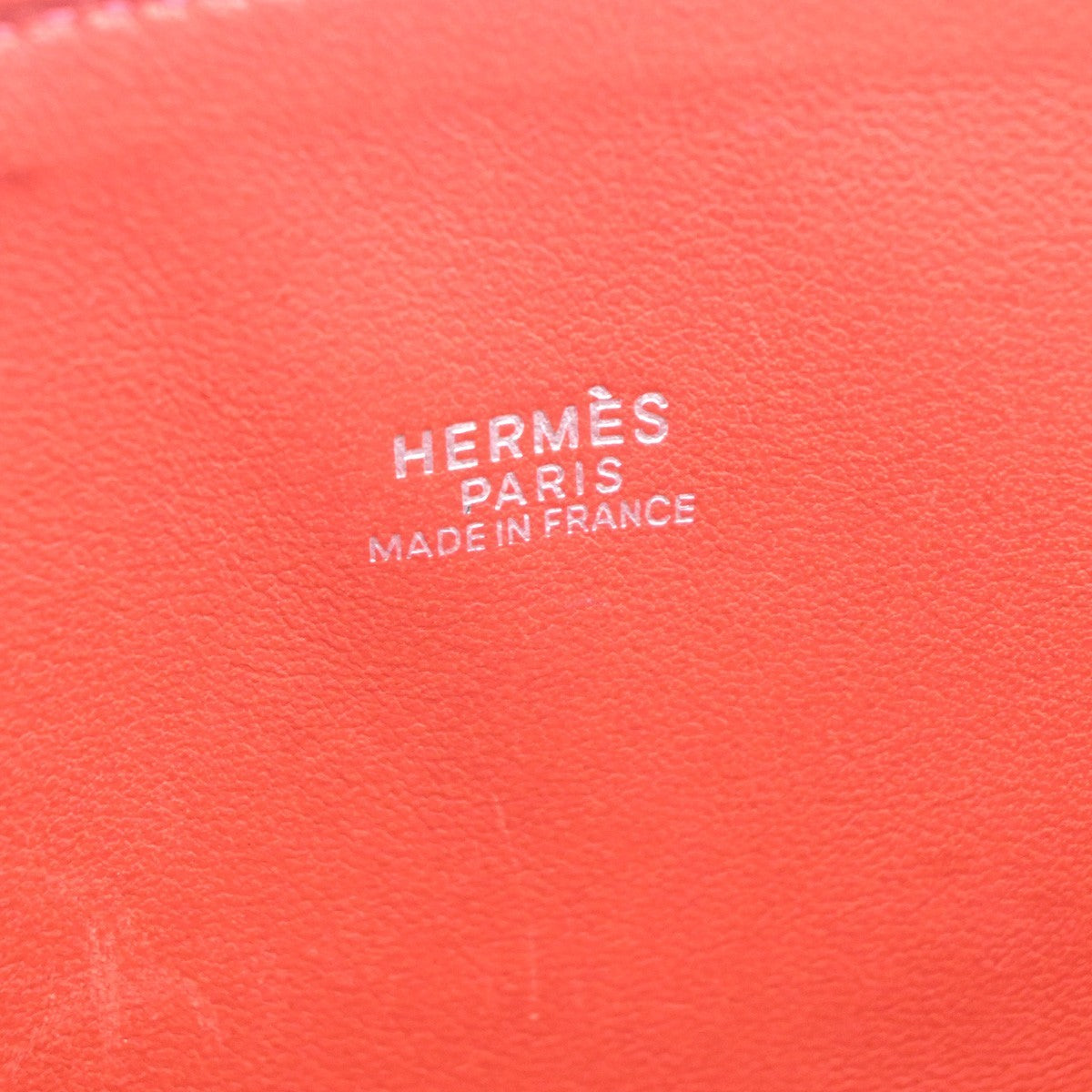 HERMES Bolide 35 2way Shoulder Hand Bag Taurillon Leather Red France 809RL943
