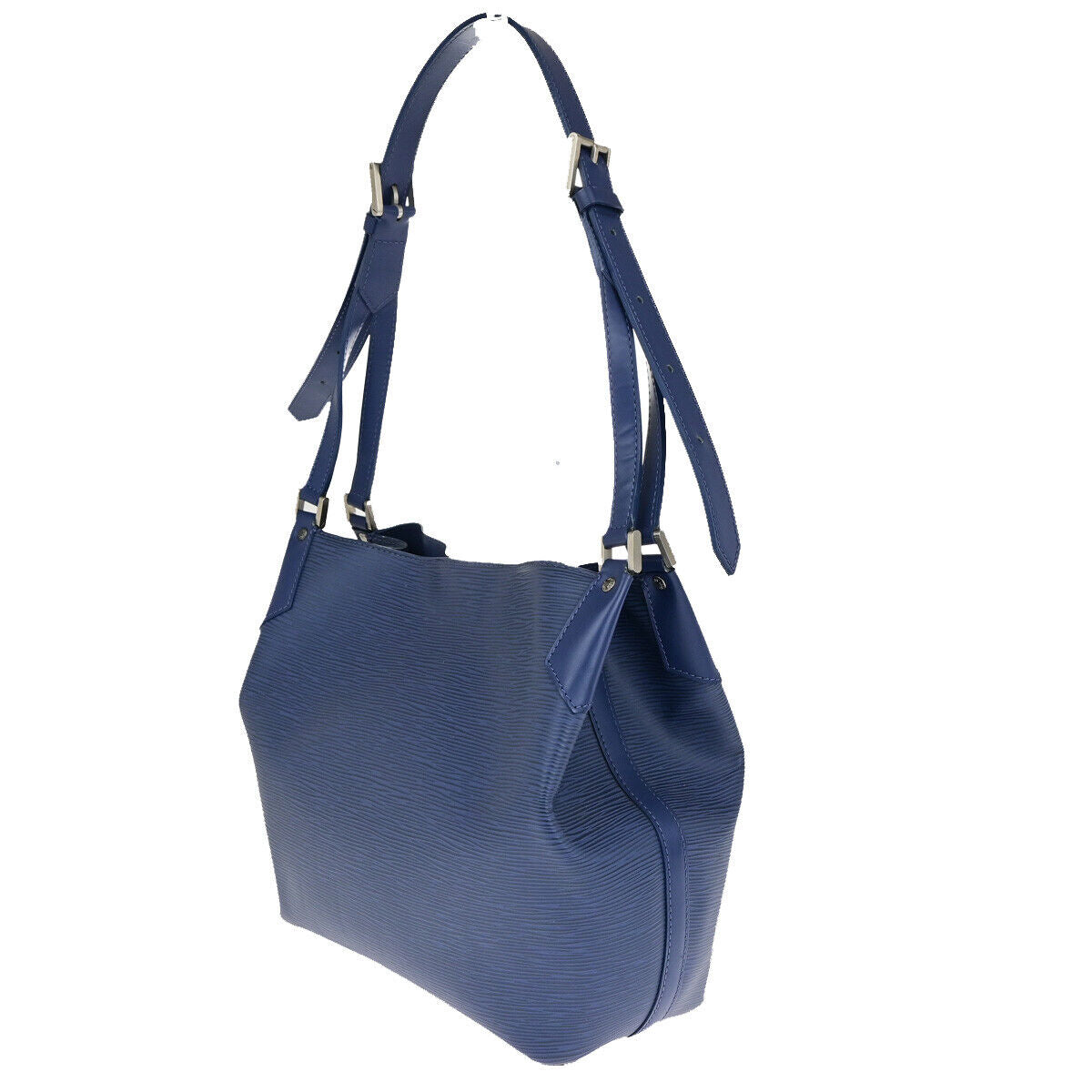 LOUIS VUITTON Mandara MM Shoulder Bag Epi Leather Blue Myrtilles M5889G 83YG598