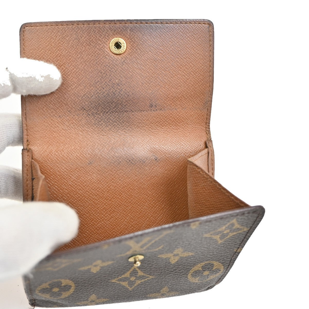 LOUIS VUITTON Porte Monnaie Billet Carte Credit Wallet Monogram M61652 07KC324