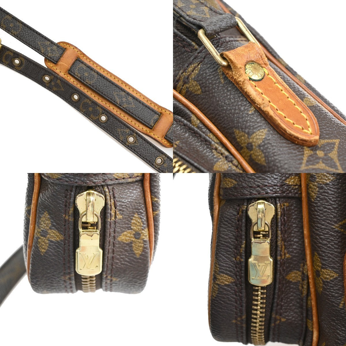 LOUIS VUITTON Amazon Crossbody Shoulder Bag Monogram Leather BN M45236 86PA070