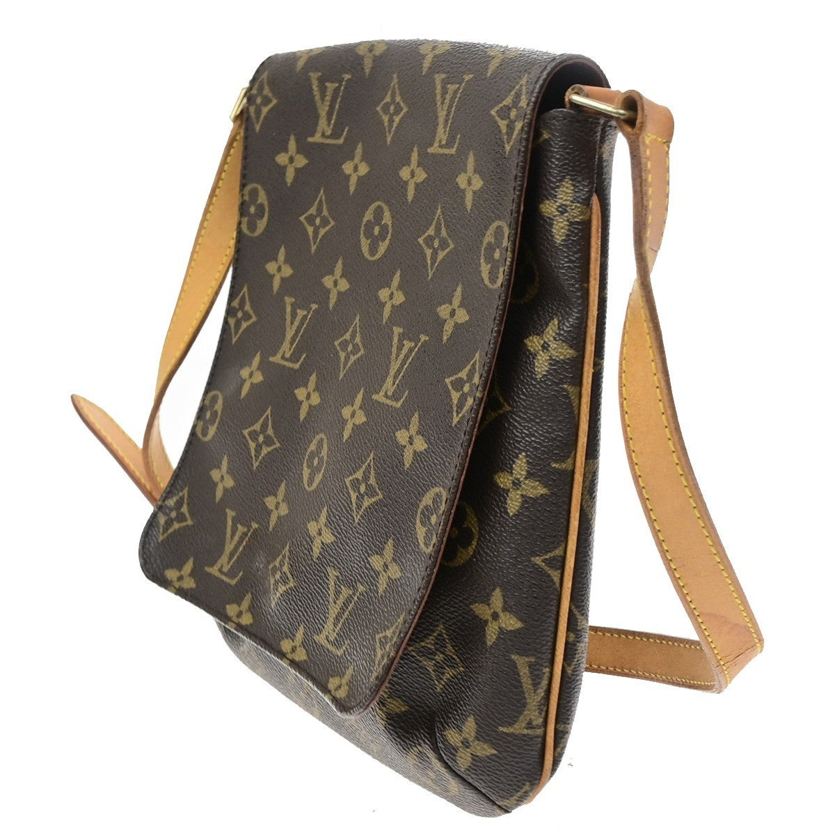LOUIS VUITTON LV Musette Salsa Short Shoulder Bag Monogram Brown M51258 82KD098