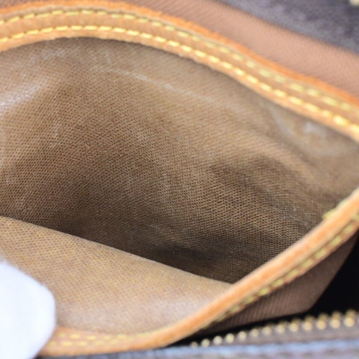 LOUIS VUITTON Speedy 25 Travel Hand Bag Monogram Leather Brown M41528 88ED108