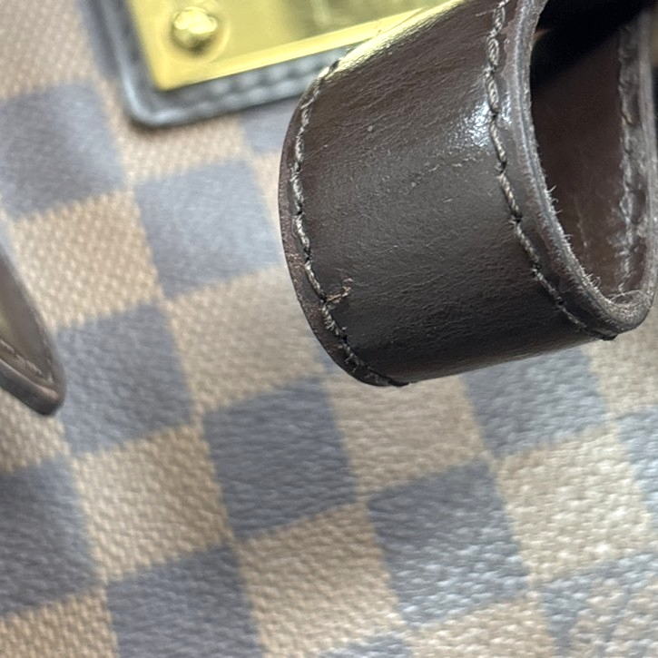 LOUIS VUITLOUIS VUITTON Hampstead MM Shoulder Bag Damier Leather N51204 15MA696
