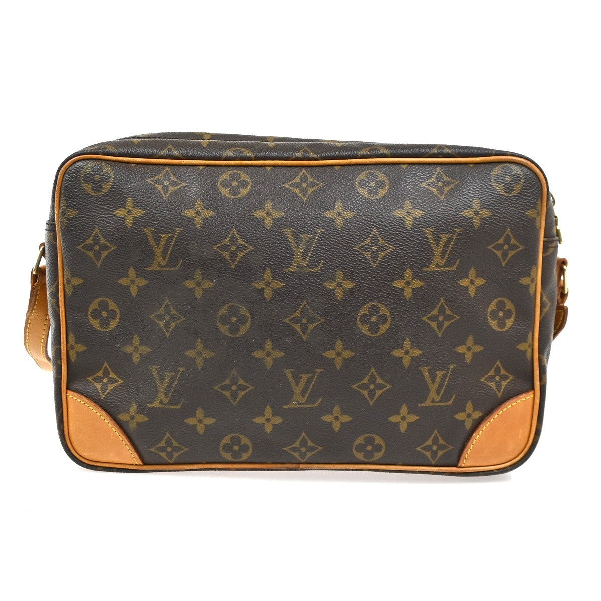 LOUIS VUITTON Trocadero 30 Shoulder Bag Monogram Leather Brown M51272 89SA005