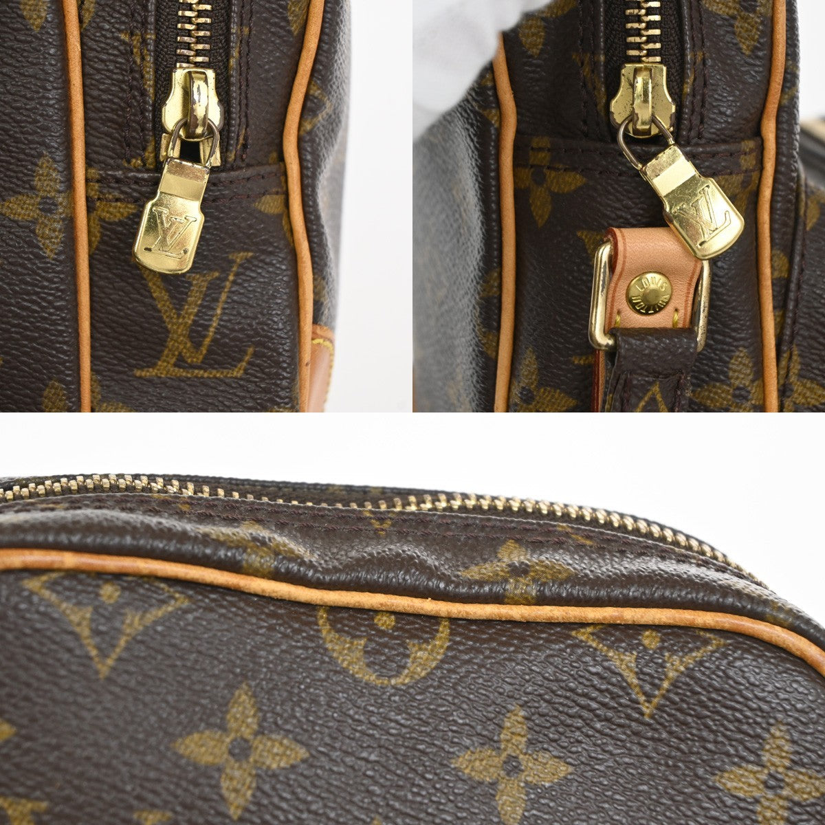 LOUIS VUITTON Amazon Crossbody Shoulder Bag Monogram Leather BN M45236 77TA641