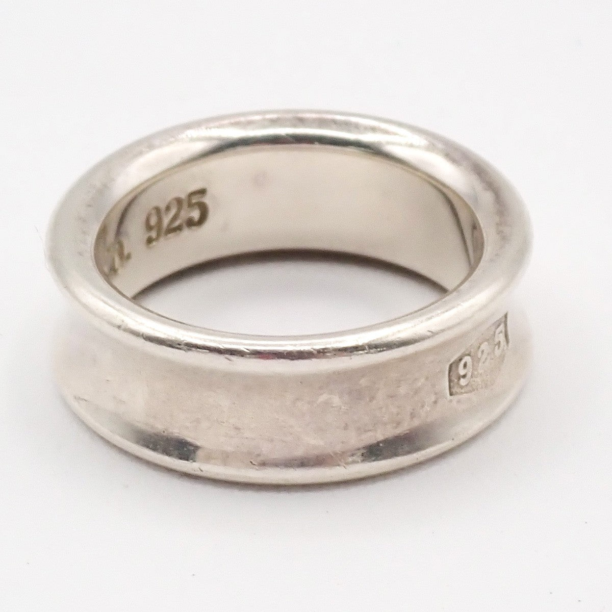 Tiffany & Co. Logo 1837 Ring JP 9 US 5 Silver 925 01ZA320
