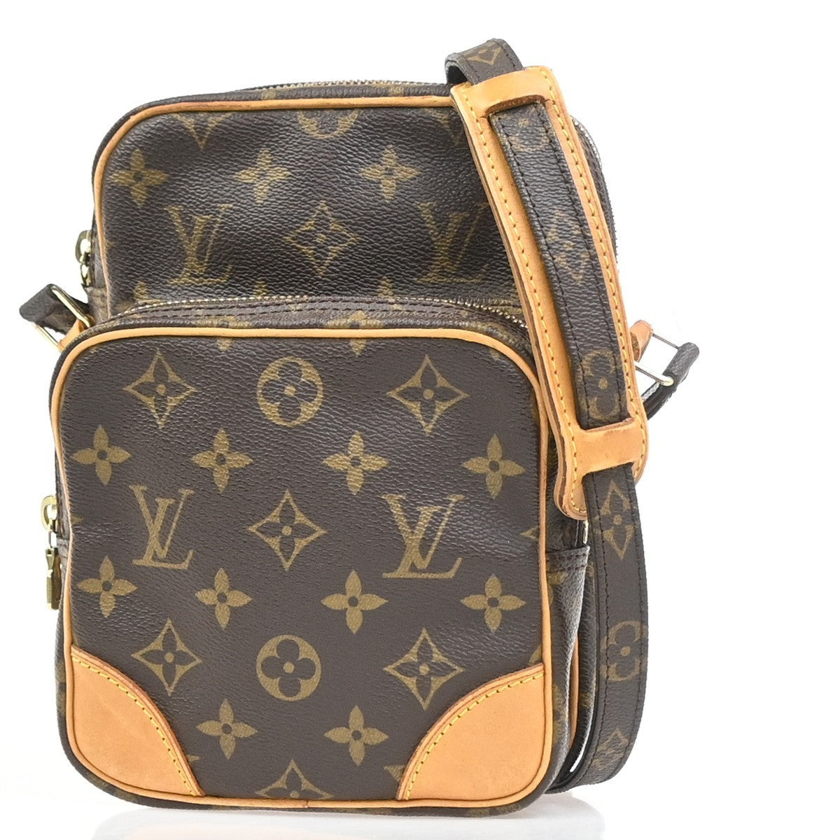 LOUIS VUITTON Amazon Crossbody Shoulder Bag Monogram Leather BN M45236 86YH932