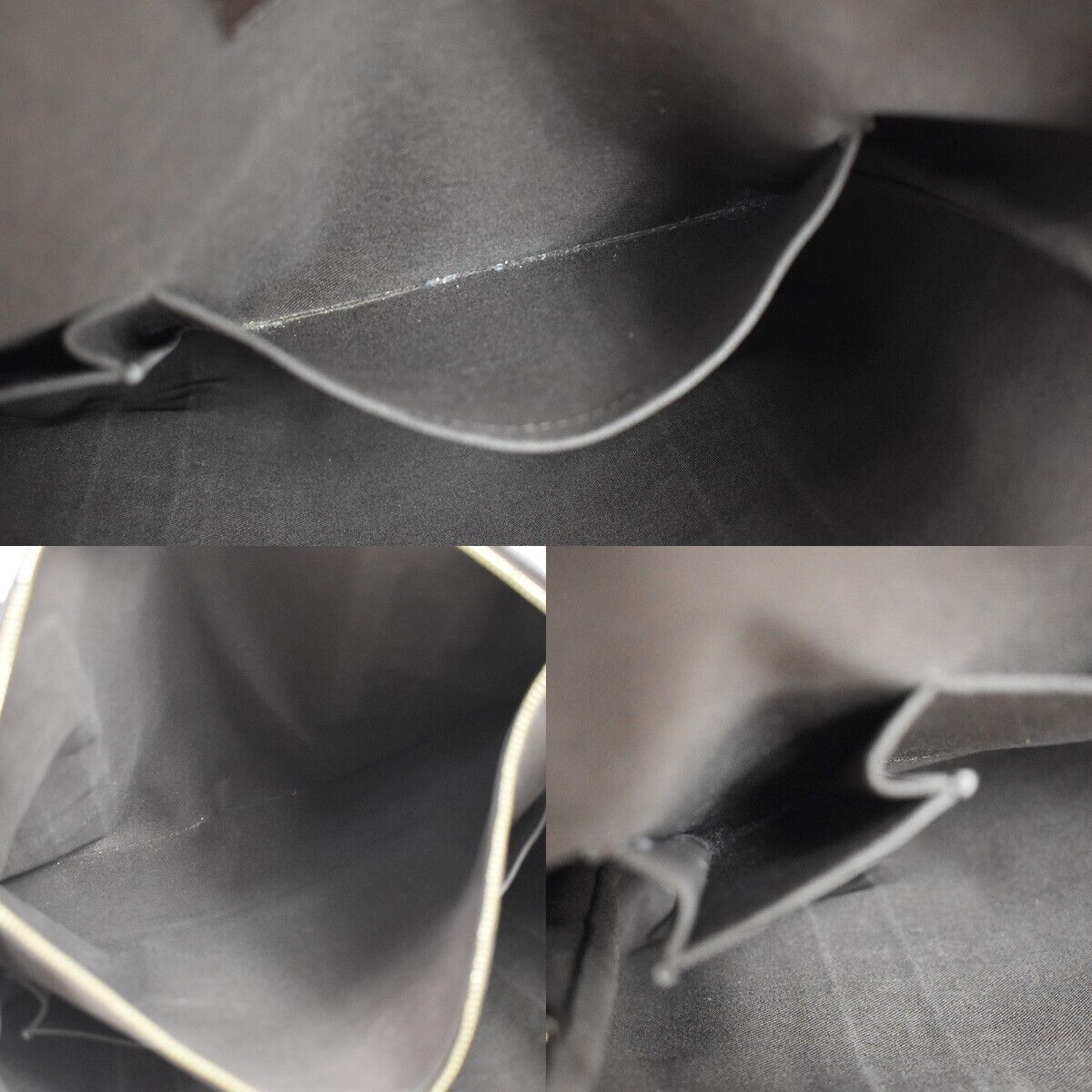 LOUIS VUITTON Cabas Beaubourg Shoulder Bag Damier Ebene Leather N52006 11YD396