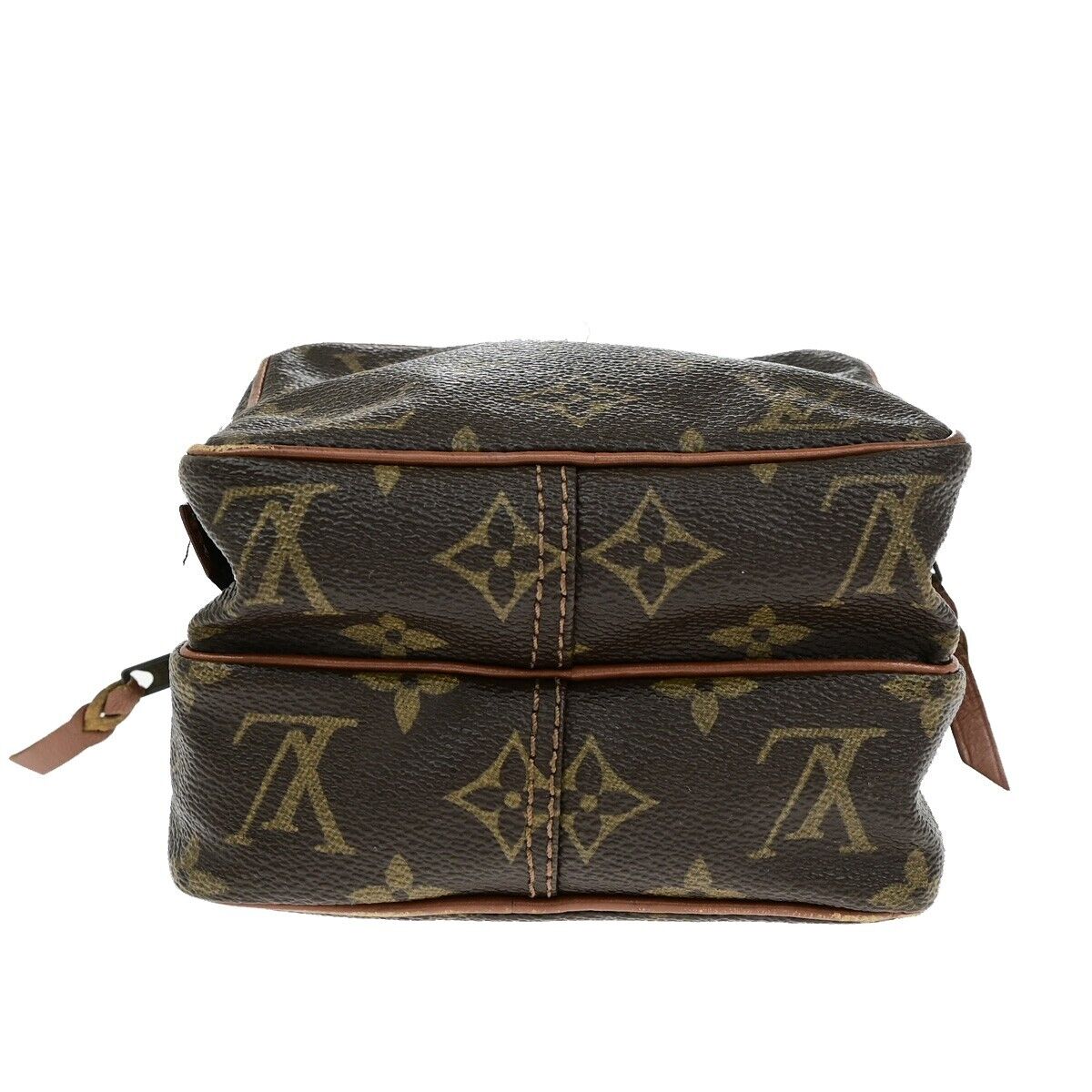 LOUIS VUITTON Mini Amazon Shoulder Bag Monogram Leather Brown M45238 09EE016