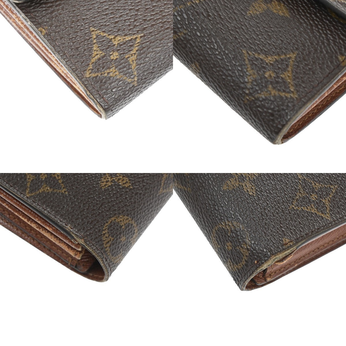 LOUIS VUITTON Porte Monnaie Credit Long Bifold Wallet Monogram BN M61725 07KC413