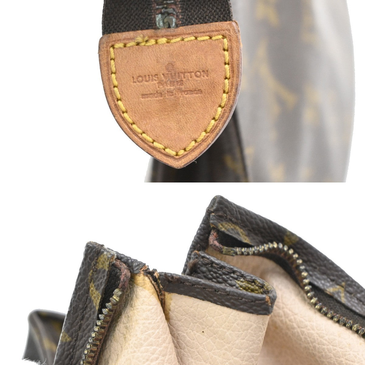 LOUIS VUITTON Poche Toilette 26 Clutch Pouch Bag Monogram Leather M47542 66PA138
