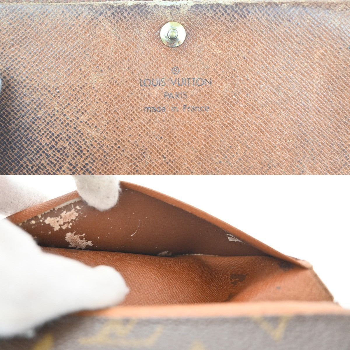 LOUIS VUITTON 3 Set Wallet Key Case Agenda Cover Monogram Epi Leather 67KC600