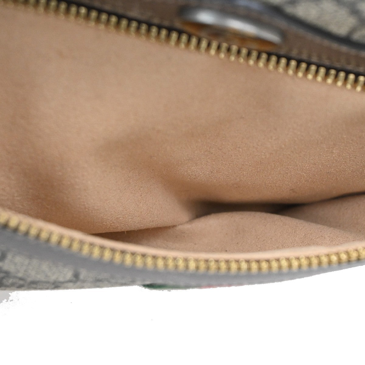 GUCCI Ophidia GG Pattern Crossbody Shoulder Bag Supreme Leather Brown 73KC244