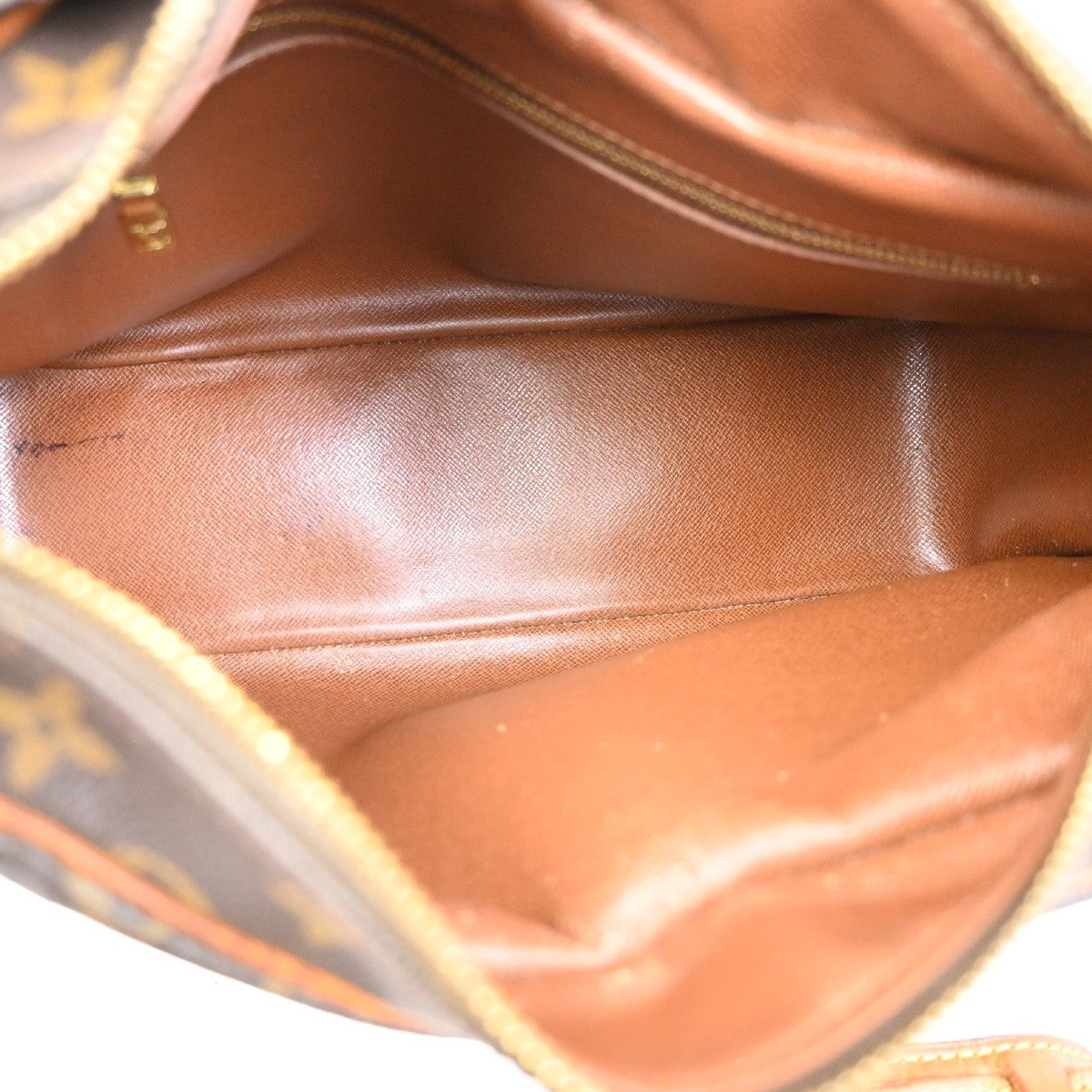 LOUIS VUITTON Boulogne 30 Shoulder Bag Monogram Leather Brown M51265 80KB526