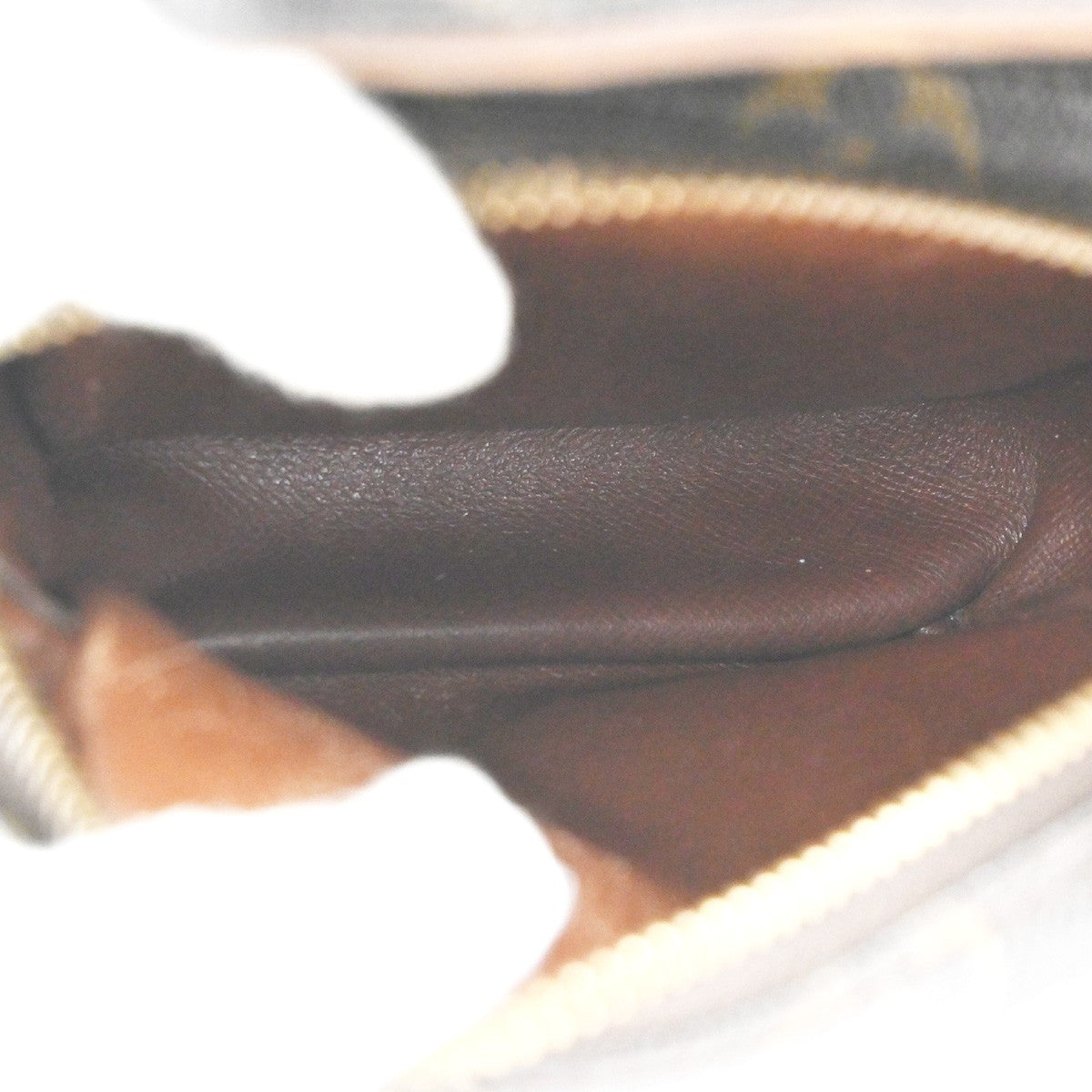 LOUIS VUITTON Mini Amazon Shoulder Bag Monogram Leather Brown M45238 69CA569