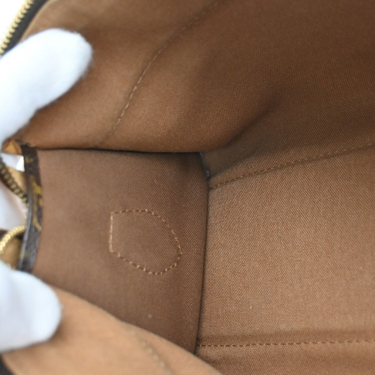 LOUIS VUITTON LV Popincourt Long Shoulder Bag Monogram Brown M40008 93SA145