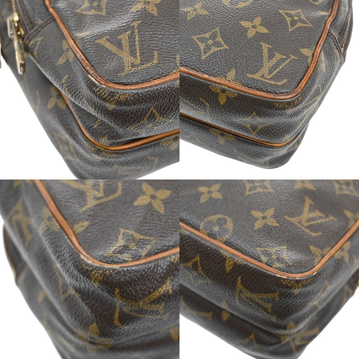LOUIS VUITTON Mini Amazon Shoulder Bag Monogram Leather Brown M45238 66EF804