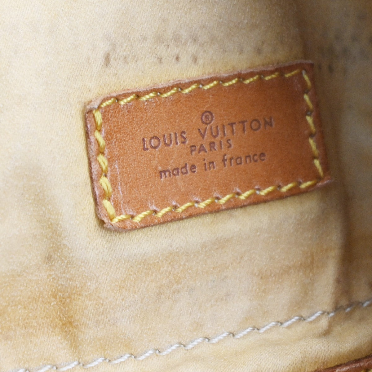 LOUIS VUITTON Sac Sport Hand Bag Monogram Leather Brown France M41444 66CB016
