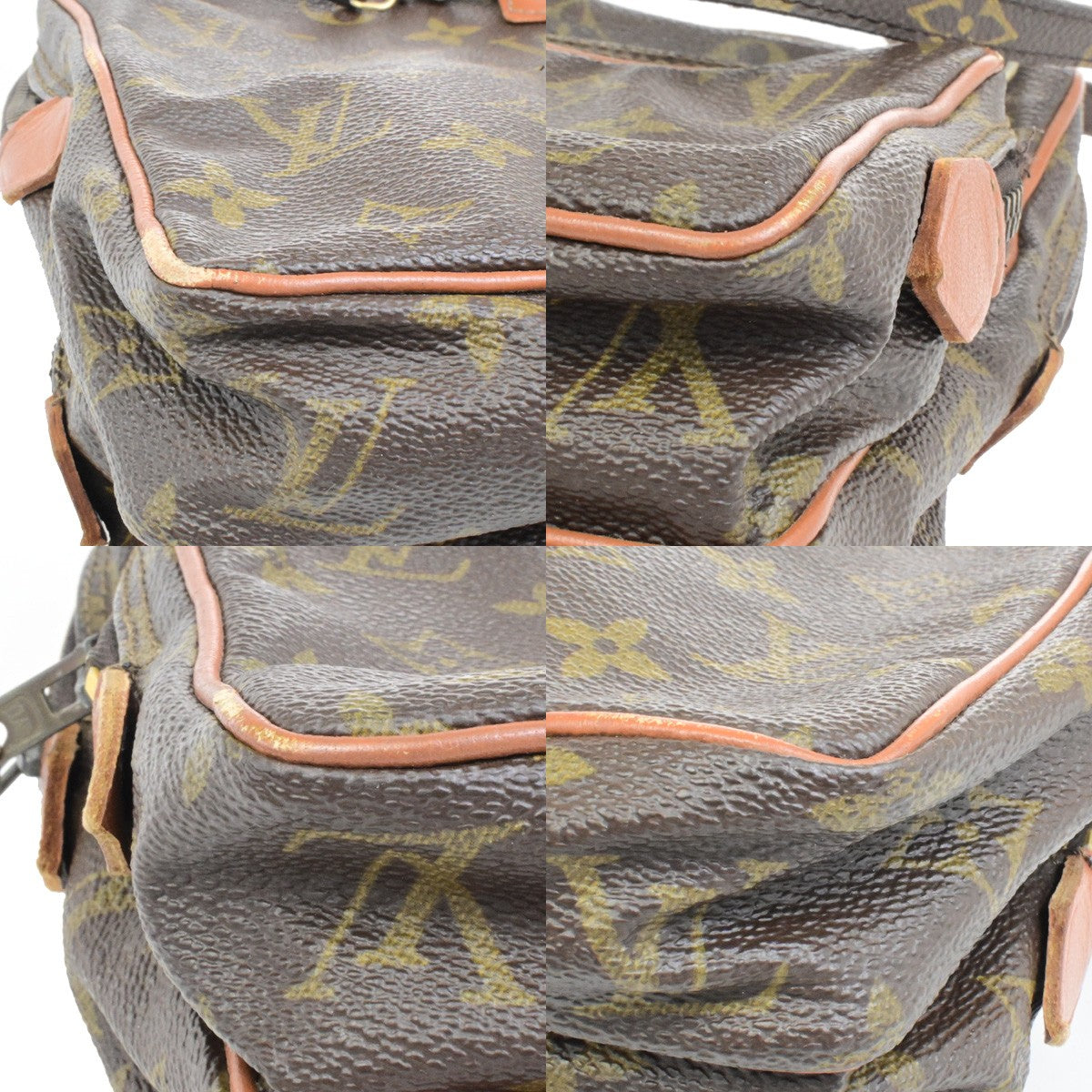 LOUIS VUITTON Mini Amazon Shoulder Bag Monogram Leather Brown M45238 04YH106