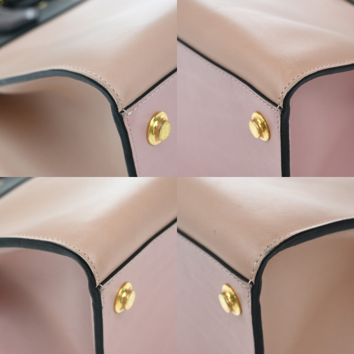 LOUIS VUITTON City Steamer MM Hand Bag Taurillon Leather Pink M42495 49RF720