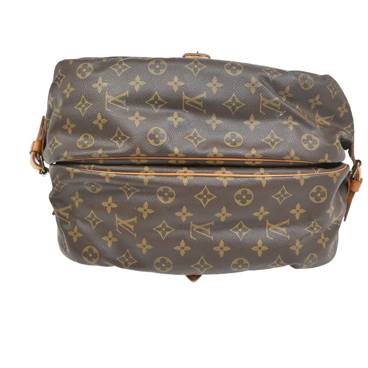 LOUIS VUITTON Saumur 35 Shoulder Bag Monogram Leather BN France M42254 74KC830