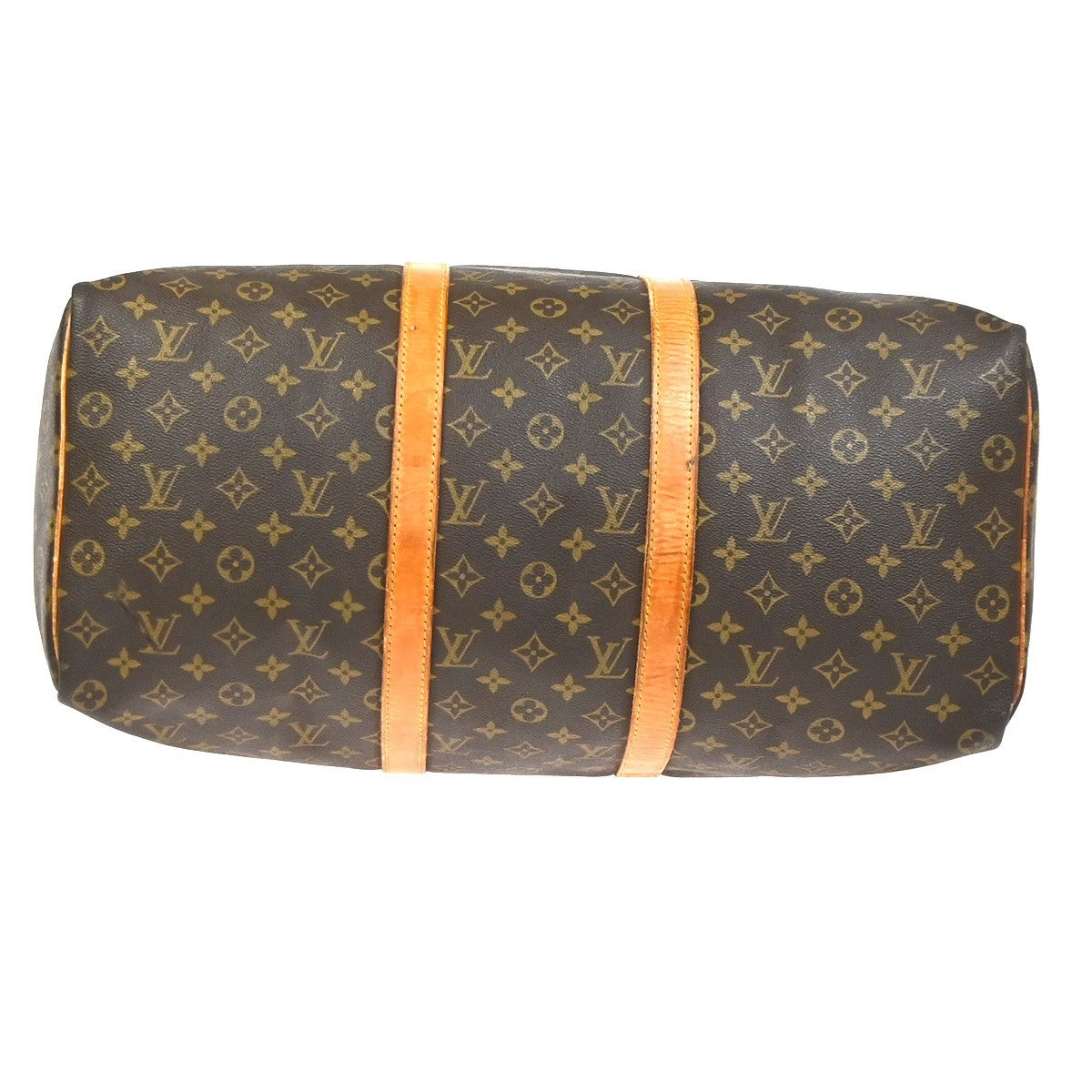 LOUIS VUITTON Keepall 50 Travel Hand Bag Monogram Leather Brown M41426 73YH911