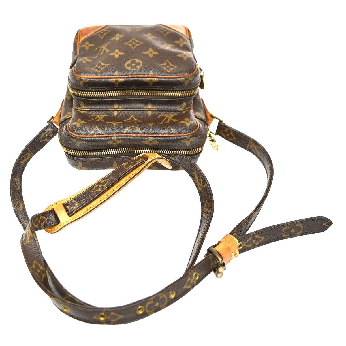 LOUIS VUITTON Amazon Crossbody Shoulder Bag Monogram Leather BN M45236 39CA605