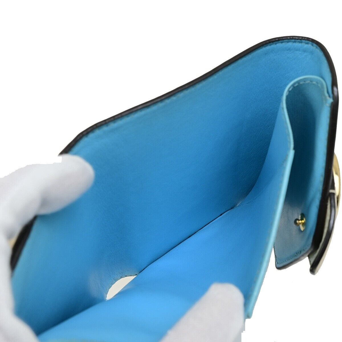 LOUIS VUITTON Portefeuille Pont Neuf Compact Wallet Leather Beige M69176 30KA393