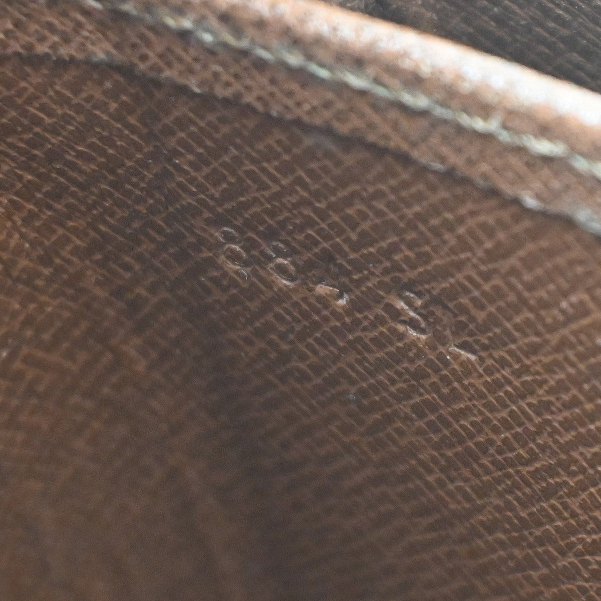 LOUIS VUITTON Cartouchiere MM Shoulder Bag Monogram Leather Brown M51253 85KD121