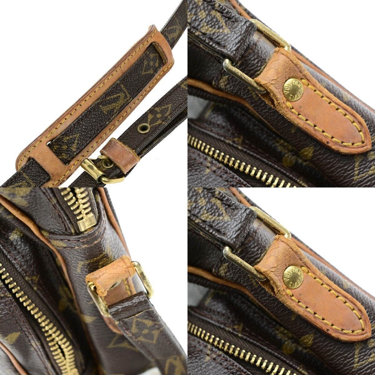 LOUIS VUITTON Amazon Crossbody Shoulder Bag Monogram Leather BN M45236 63ED958