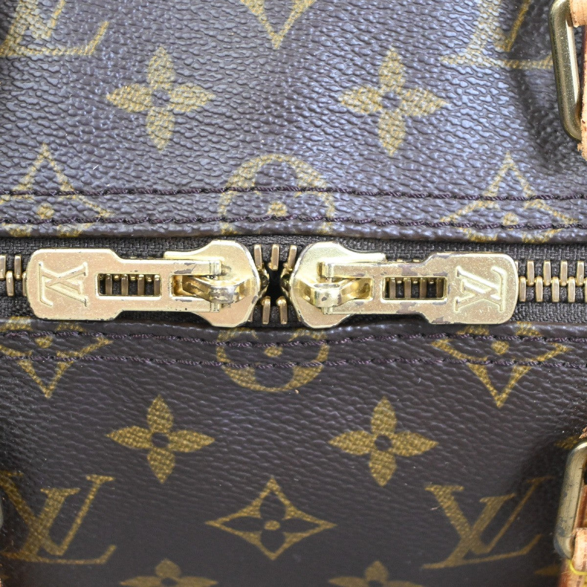 LOUIS VUITTON Keepall 50 Travel Hand Bag Monogram Leather Brown M41426 92PA113